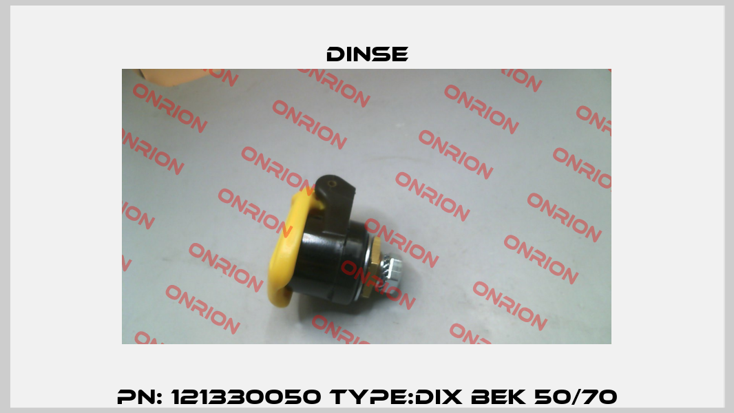 PN: 121330050 Type:DIX BEK 50/70 Dinse