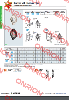 C-BGCR6002ZZ Misumi