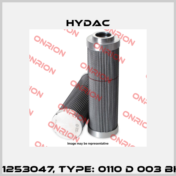 Mat No. 1253047, Type: 0110 D 003 BH4HC /-V Hydac