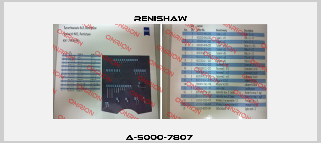 A-5000-7807  Renishaw