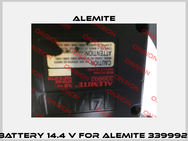 Battery 14.4 V for Alemite 339992  Alemite