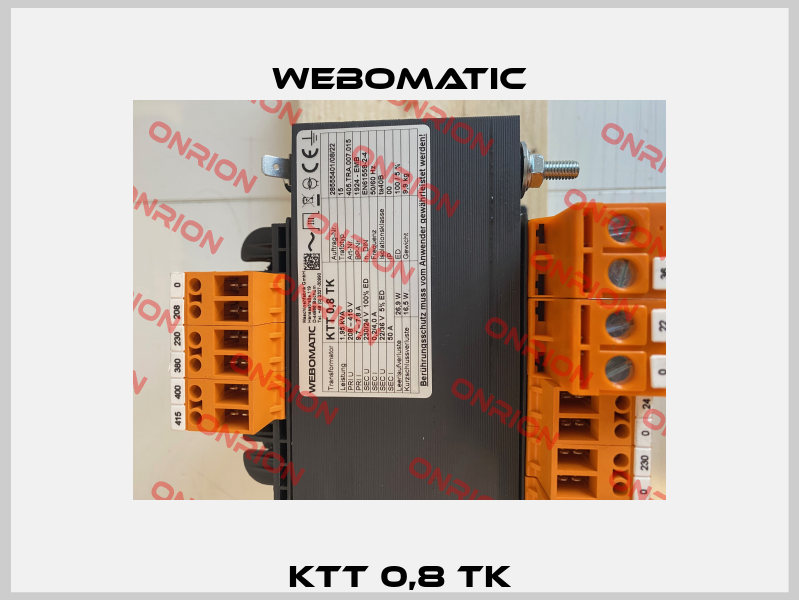 KTT 0,8 TK Webomatic
