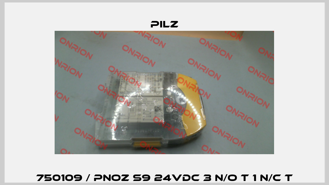 750109 / PNOZ s9 24VDC 3 n/o t 1 n/c t Pilz