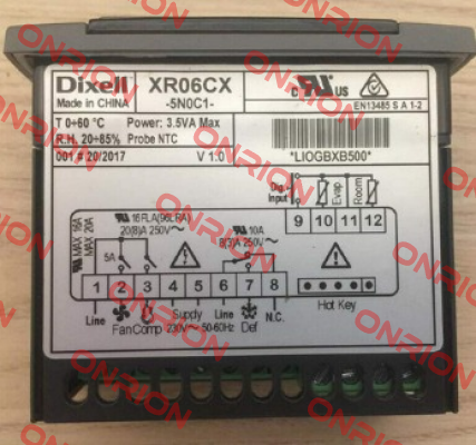 XR06CX-5N0C1 Dixell