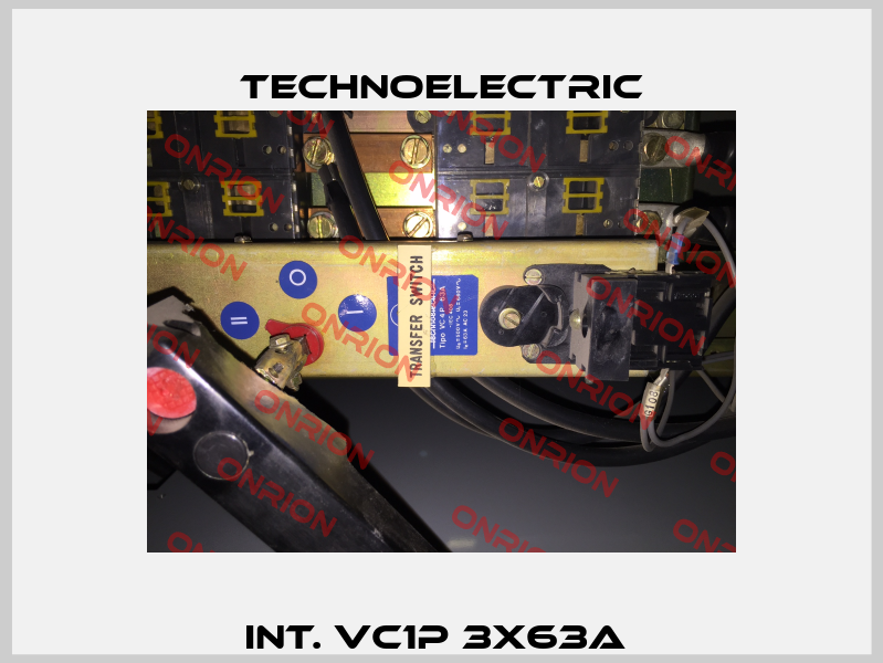 INT. VC1P 3X63A  Technoelectric