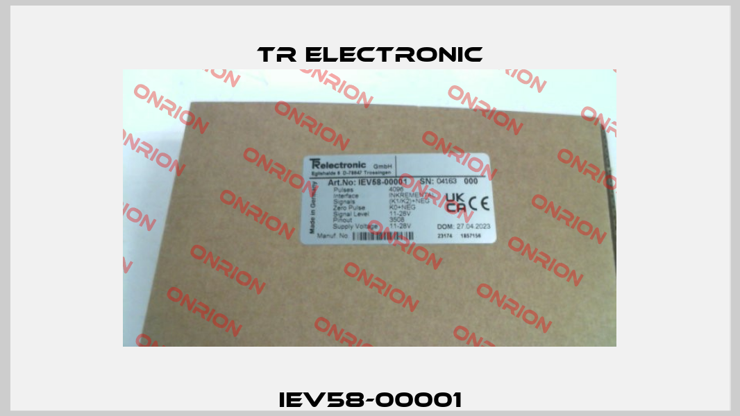 IEV58-00001 TR Electronic