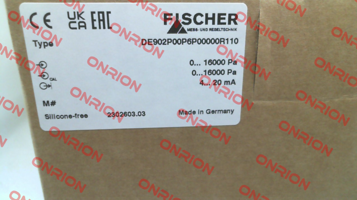 DE902P00P6P00000R112 Fischer Mess Regeltechnik