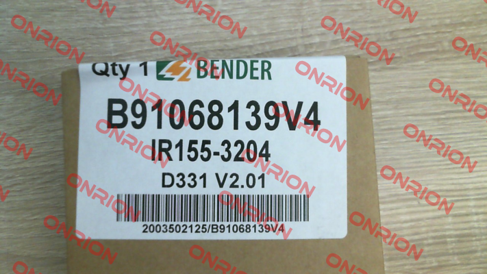 B91068139V4 Bender