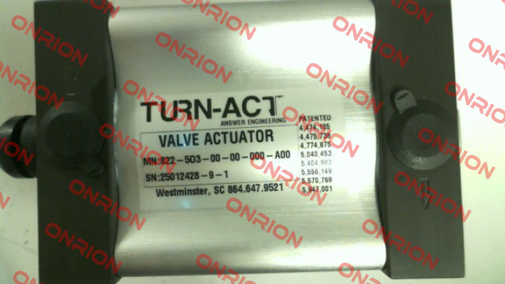 822-5O3-00-00-000-A00 TURN-ACT