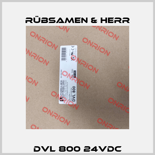 DVL 800 24VDC Rübsamen & Herr