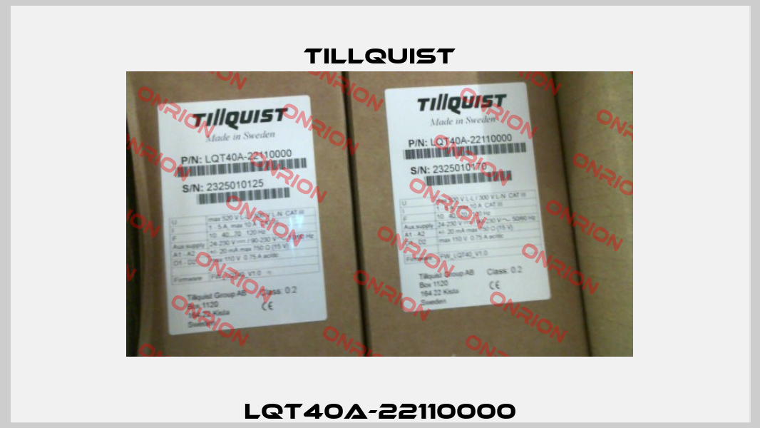 LQT40A-22110000 Tillquist