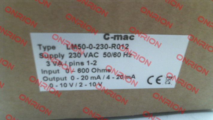 LM50-0-230-R012 C-mac (Comadan)