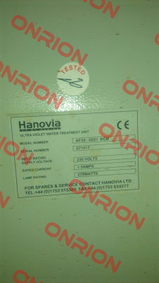 650053-2270  Hanovia